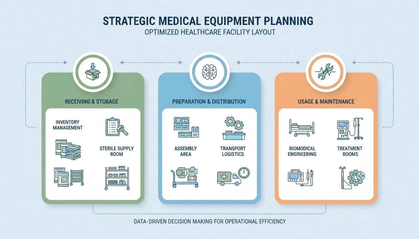 Medical Equipment Planning & Workflow Optimisation